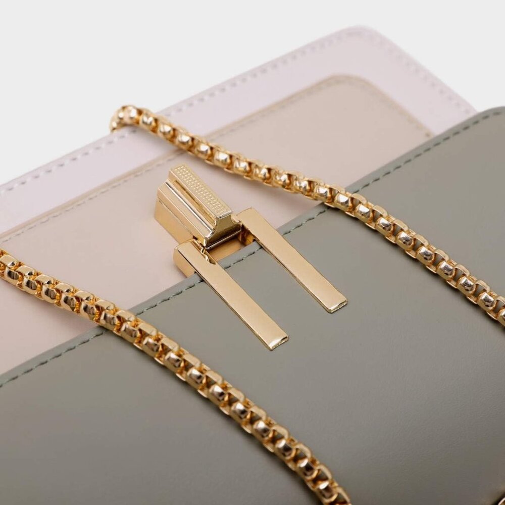 Color-Block Crossbody Bags for Women Leather Cross Body Purses Cute Designer Han - Picture 7 of 9